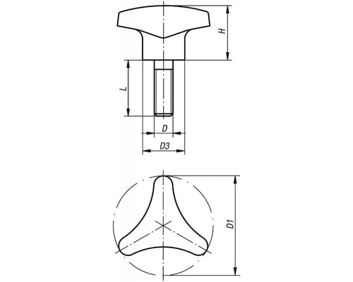 Ручка K0183.15008 Kipp