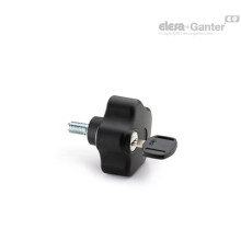 Лепестковая ручка с функцией защиты VLSK.63 p-M8x20-U (76831) ELESA+GANTER