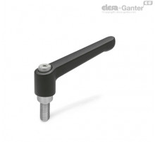 Регулируемая ручка рычажного типа GN 300.1-22-M5-25-SW ELESA+GANTER