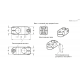 Зажим GN 131-B12-B12-2-NI ELESA+GANTER