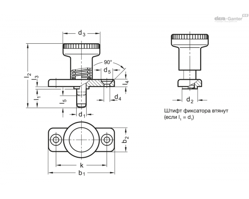 Штифт стопорный GN 608.5-6-6 ELESA+GANTER