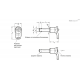 Штифт с шариковыми фиксаторами GN 113.11-5-80 ELESA+GANTER