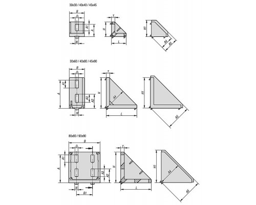 Уголки K1046.104545 Kipp