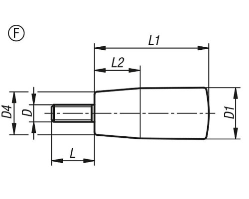 Рукоятка K1202.21028 Kipp