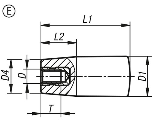 Рукоятка K1202.21028 Kipp