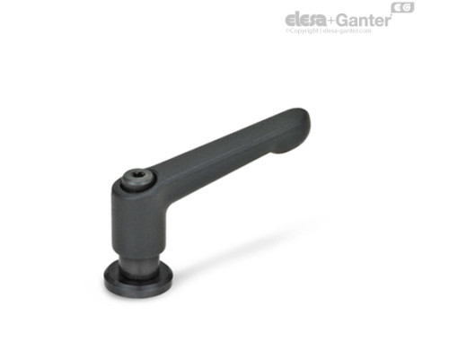 Регулируемая ручка рычажного типа GN 307-30-M5-SW ELESA+GANTER Регулируемая ручка рычажного типа GN 307-30-M5-SW ELESA+GANTER