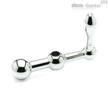 Трехшариковая ручка GN 10-101-B8-F ELESA+GANTER