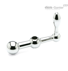 Трехшариковая ручка GN 10-100-B7-F ELESA+GANTER
