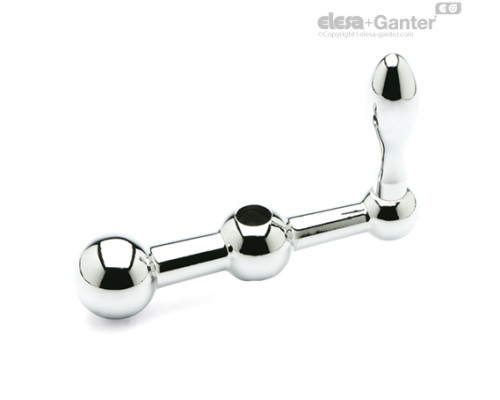 Трехшариковая ручка GN 10-101-B8-F ELESA+GANTER