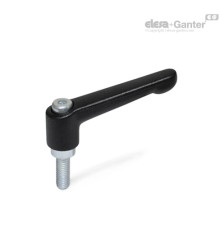 Регулируемая ручка рычажного типа GN 300.2-22-M5-16-SW ELESA+GANTER