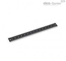 Линейка GN 711.2-AL-400-S-M-1 ELESA+GANTER