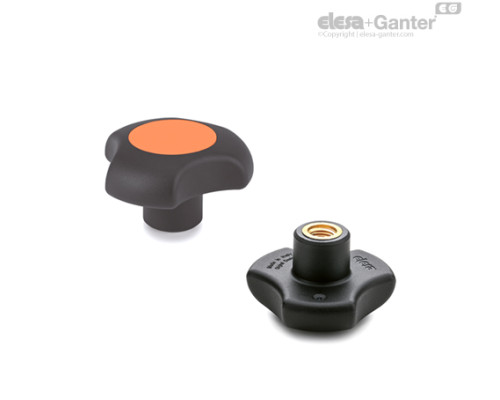 Лепестковая поворотная ручка VTT.32-C-B-M8-C2 (167717-C2) ELESA+GANTER