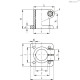 Зажим TCC-AB-30-C33 (600211-C33) ELESA+GANTER