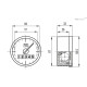 Индикатор GW12-00.050-D (CE.72761) ELESA+GANTER