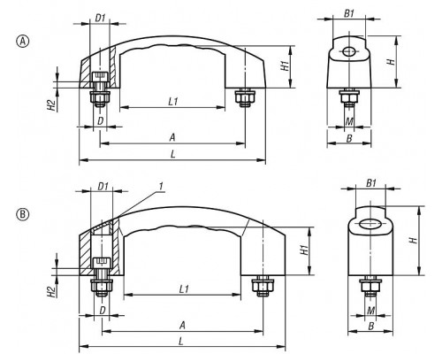 Ручка K0192.212008 Kipp