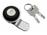 A40101.101B Замки поворотные короткие из цинка с ключами