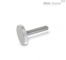 Винт с накаткой GN 653.10-M8-16-NI-MS ELESA+GANTER