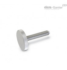 Винт с накаткой GN 653.10-M5-12-NI-KU ELESA+GANTER