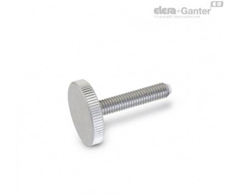 Винт с накаткой GN 653.10-M8-40-NI-KU ELESA+GANTER