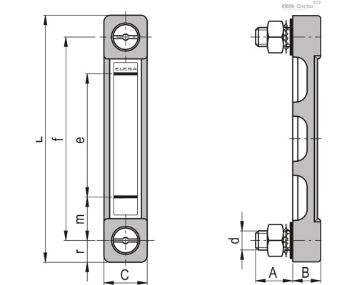Индикатор HCZ.127-PT-VT-M12 (111395) ELESA+GANTER