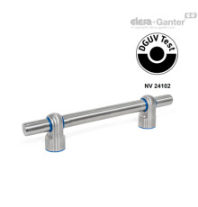 Трубчатая ручка GN 3330-NI-30-300-MT-T ELESA+GANTER