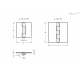 Петля GN 1362-NI-60-40-A-BL ELESA+GANTER