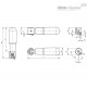 Откидная ручка EFH.620/65 S.D.20 (285166-R) ELESA+GANTER