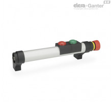 Трубчатая ручка GN 332-300-EL-T2-2-L ELESA+GANTER