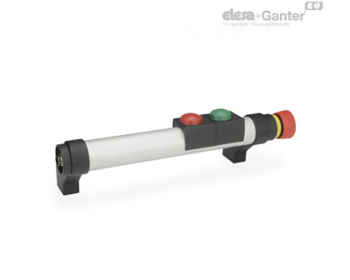 Трубчатая ручка GN 332-200-EL-T2-2-L ELESA+GANTER