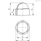 Защитная крышка NCD.4-CR (435904) ELESA+GANTER