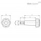 Лепестковая поворотная ручка VTL.50/80 p-M10x20-C9 (182233) ELESA+GANTER