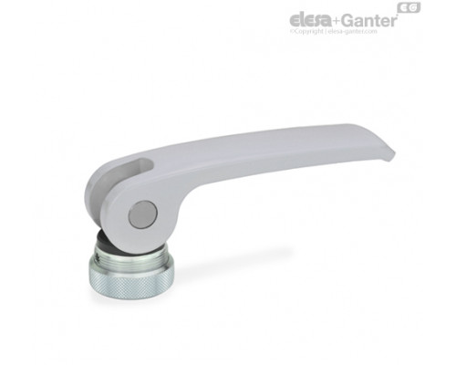 Прижимная ручка с эксцентриковым кулачком GN 927-44-M5-30-B-S ELESA+GANTER