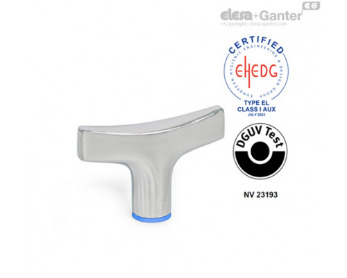 Т-образная ручка GN 5064-80-M8-PL-E ELESA+GANTER