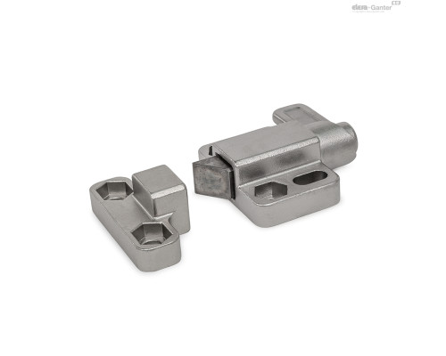 Пружинная защёлка GN 724.3-13-20-R3-NI-2 ELESA+GANTER Пружинная защёлка GN 724.3-13-20-R3-NI-2 ELESA+GANTER