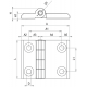 Петли IM60X60 EMES