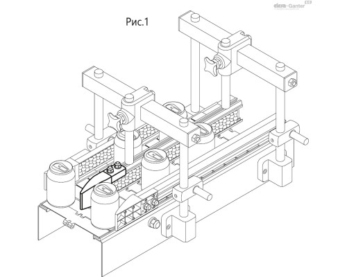Разделительный блок PGC-2-62-135 (419147) ELESA+GANTER