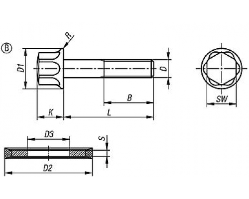 Комплекты K1595.041X16 Kipp