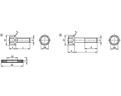 Комплекты K1595.041X16 Kipp