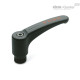 Регулируемая ручка с функцией защиты ERS.63 B-M8 (236935) ELESA+GANTER