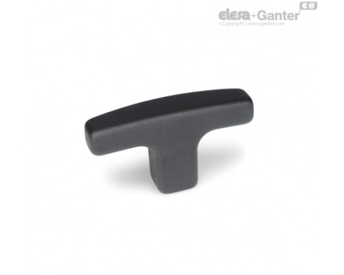 Т-образная ручка GN 563.2-55-B6-SW ELESA+GANTER