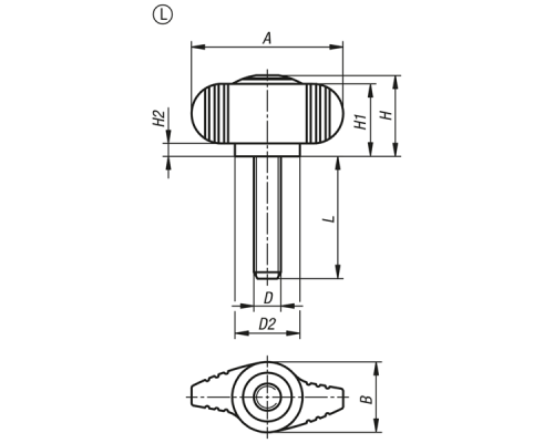 Ручка K0274.006X15 Kipp