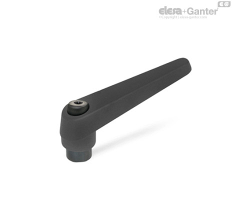 Регулируемая ручка рычажного типа GN 101-18-M6-SW ELESA+GANTER Регулируемая ручка рычажного типа GN 101-18-M6-SW ELESA+GANTER