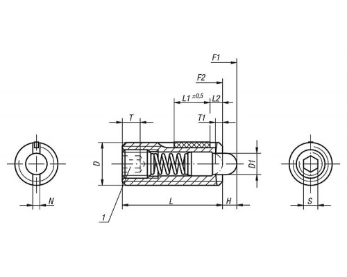 Фиксаторы K0330.05 Kipp