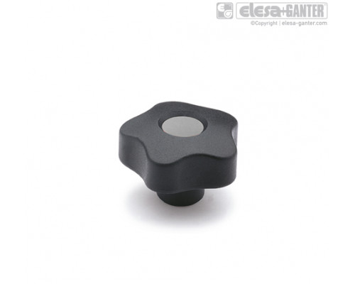 Лепестковая поворотная ручка VCT.40-SST-M8-C3 (69943-C3) ELESA+GANTER