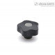 Лепестковая поворотная ручка VCT.40-SST-M8-C3 (69943-C3) ELESA+GANTER
