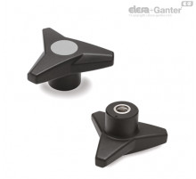 Трёхлепестковая ручка VB.839/80 SST-M10-C3 (64678-C3) ELESA+GANTER