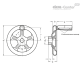 Маховик GN 228-ST-125-B11-A-SW ELESA+GANTER