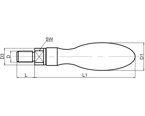 Рукоятка A51007.91010012 Алтервиа