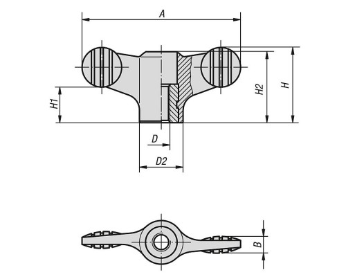 Ручка K0274.1905 Kipp