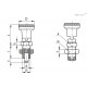 Штифт стопорный PMT.101-SST-8-M16x1,5-AK-C6 (51681-C6) ELESA+GANTER